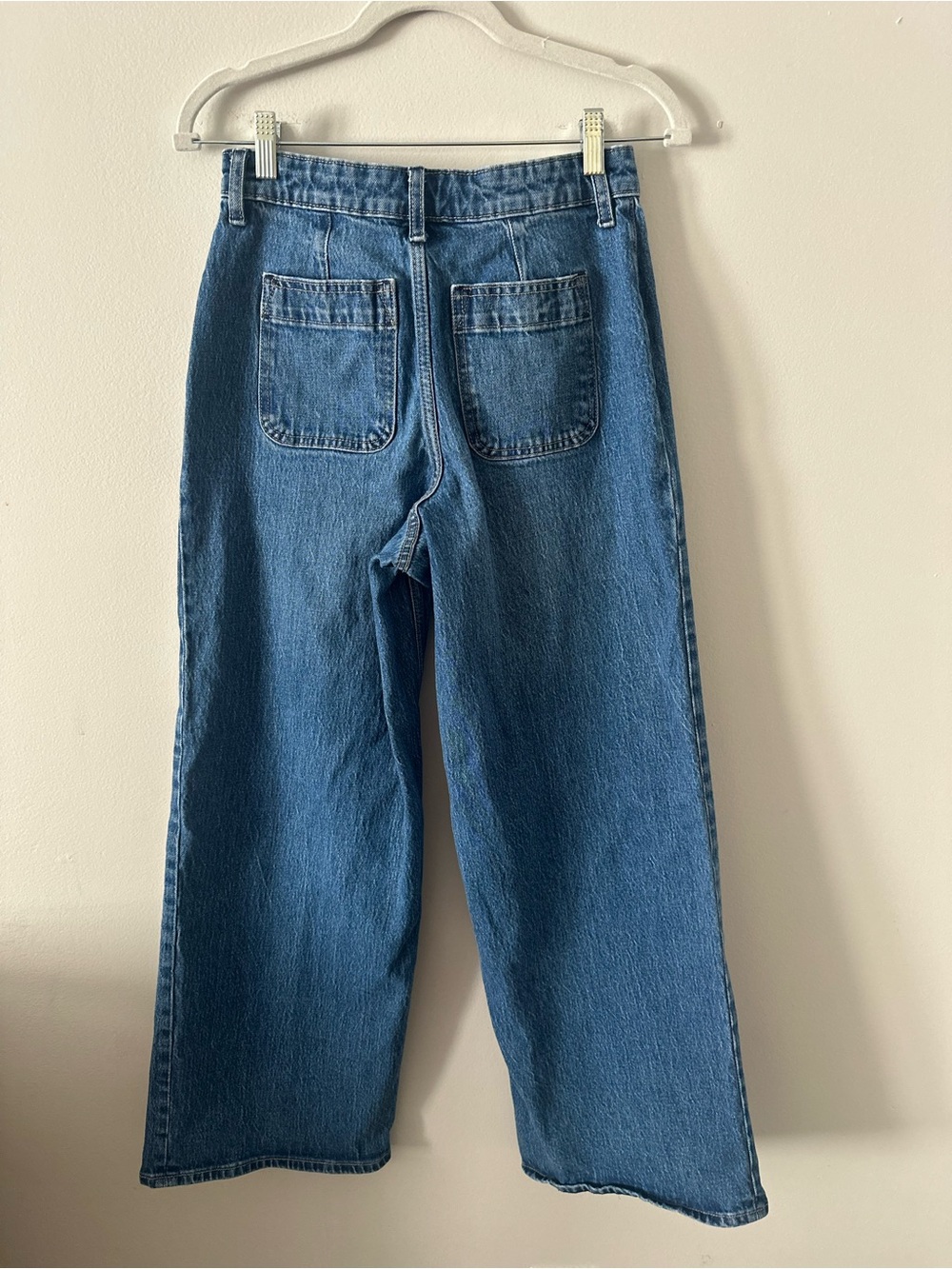 Classic Wide-Leg Women's Jeans - 4 short - Picture 4 of 5